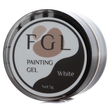 Гель-краска с липким слоем 5мл FGL белая